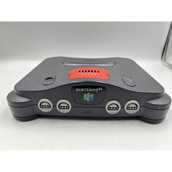 Nintendo N64 Console Only- Black - TESTED - Picture 9 of 11